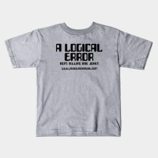 A Logical Error (Webcomic) Kids T-Shirt